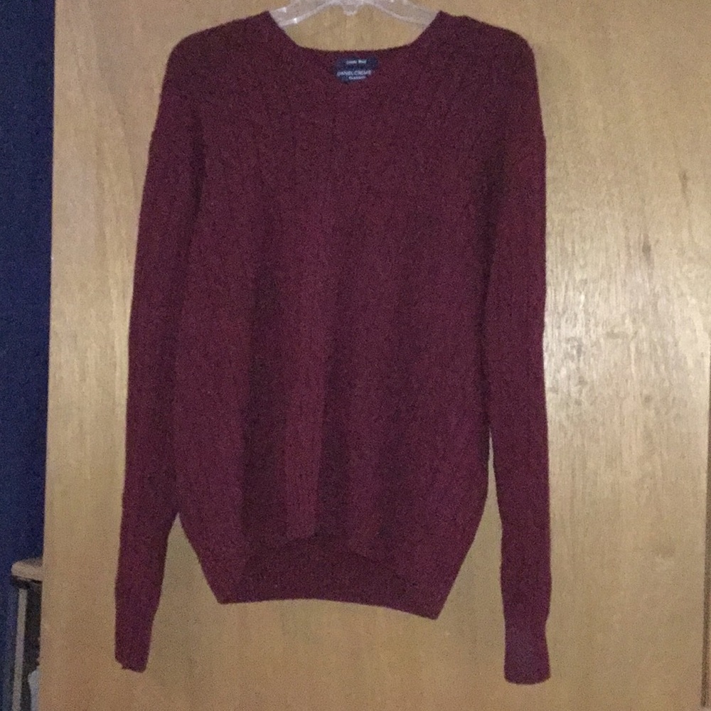 red sweater
